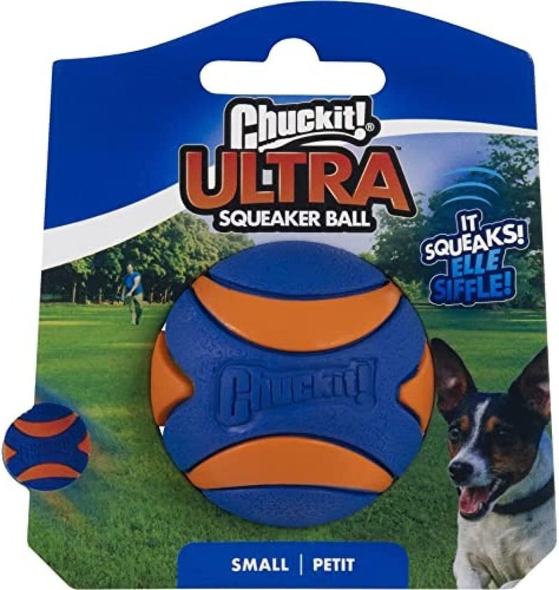 Chuckit! (4 Pack) Ultra Squeaker Ball, Small - Image 2